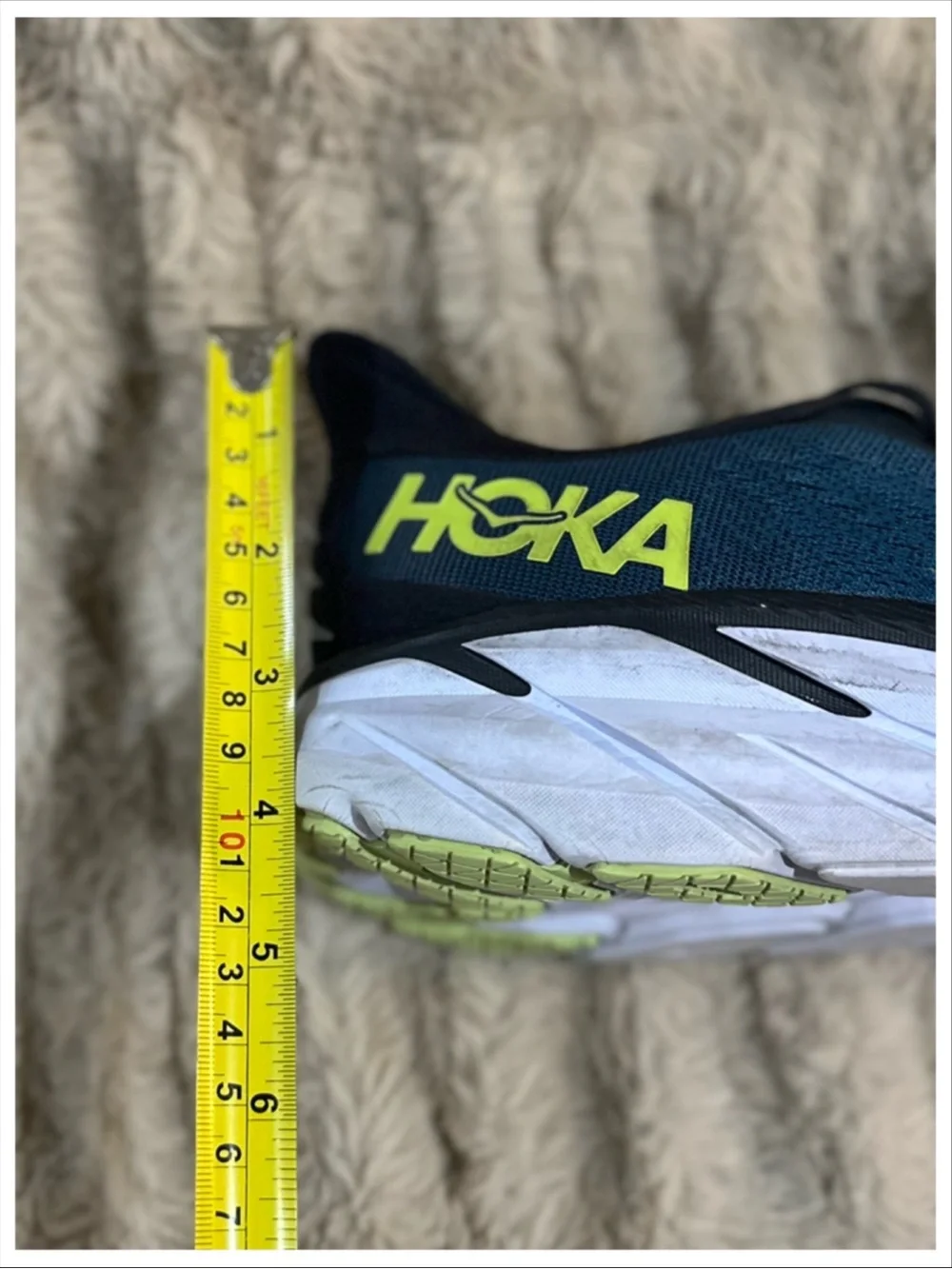 Hoka Clifton 8 Teal Sneakers~ Size 12D ~ Item #SN509